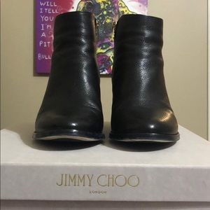 Jimmy Choo Black Method 65 booties / boots 36.5